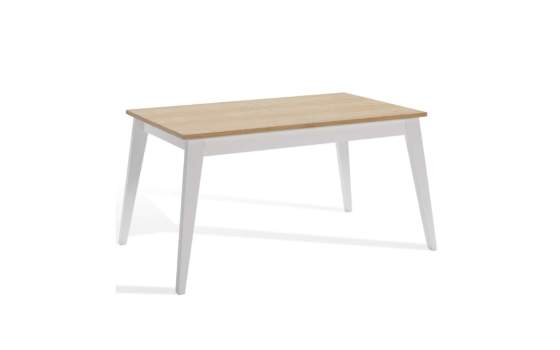 Mesa Madera Extensible 140 a 200 cm Pino Pata Aguja Parla