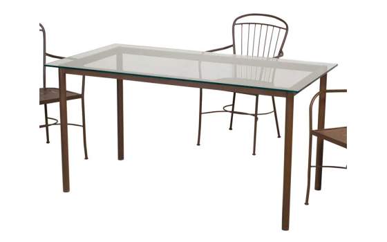 Mesa Forja Menorca de 160 X 90