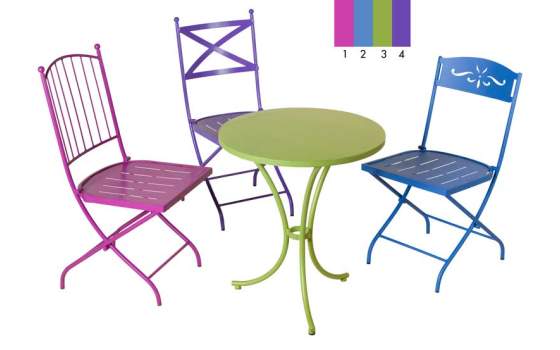 Mesa Forja Multicolor Modelo Java de 60 cm Mesa Forja Multicolor Modelo Java de 60 cm