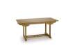 Mesa Rectangular Extensible Teca Para Exteriores Serie Snick