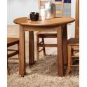 Mesa Redonda Extensible Rustica Lagar