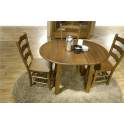 Mesa Redonda Extensible Rustica Lagar