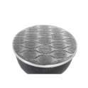 Mesa Redonda Industrial Metalica Tapa de 62 Cm - Serie Alegret