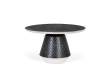 Mesa Redonda Industrial Metalica Tapa de 75 Cm - Serie Alegret