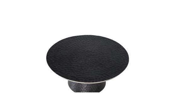 Mesa Redonda Industrial Metalica Tapa de 75 Cm - Serie Alegret