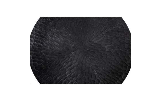 Mesa Redonda Industrial Metalica Tapa de 75 Cm - Serie Alegret