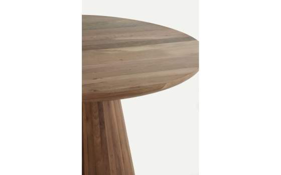 Mesa Redonda Madera Maciza Estilo Contemporanea Natibre Mesa Redonda Madera Maciza Estilo Contemporanea Natibre