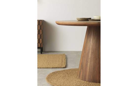 Mesa Redonda Madera Maciza Estilo Contemporanea Natibre Mesa Redonda Madera Maciza Estilo Contemporanea Natibre