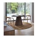 Mesa Redonda Madera Maciza Estilo Contemporanea Natibre Mesa Redonda Madera Maciza Estilo Contemporanea Natibre