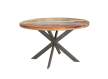 Mesa Redonda Madera Reciclada Ontario Colores Artsas