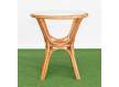 Mesa Redonda Rattan Natural 70 Cm Diametro Serie Arismas