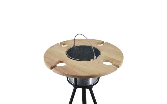 Mesa Redonda y Cubeta Hielos Serie Beirut
