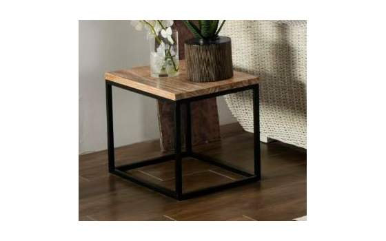 Mesa Rincon Forja Tapa Madera Ursula