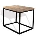 Mesa Rincon Forja Tapa Madera Ursula