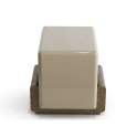Mesa Rincon Sofa Bicolor Nogal Arena - Serie Esenzia