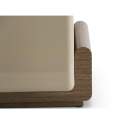 Mesa Rincon Sofa Bicolor Nogal Arena - Serie Esenzia