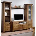 Mesa TV 2 puertas 3 Cajones Rustico Lagar