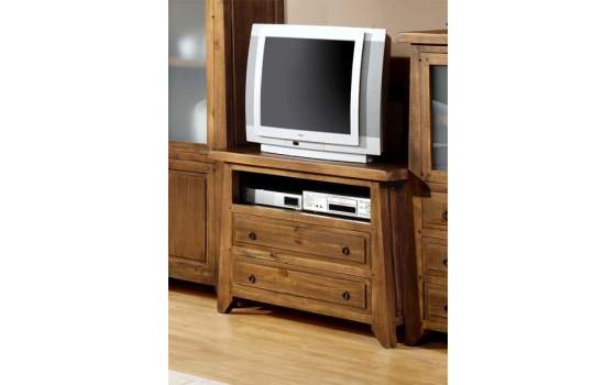 Mesa TV Rustica Lagar 2 Cajones