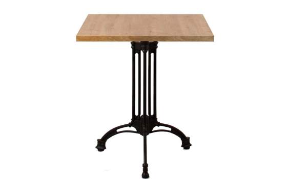 Mesa Velador 3 Patas Aluminio Negro Terraza  Serie Adiast