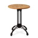 Mesa Velador 4 Patas Aluminio Negro Terraza  Serie Adiast Mesa Velador 4 Patas Aluminio Negro Terraza  Serie Adiast