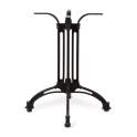 Mesa Velador 4 Patas Aluminio Negro Terraza  Serie Adiast Mesa Velador 4 Patas Aluminio Negro Terraza  Serie Adiast