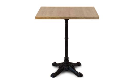 Mesa Velador Hierro Fundido Clasica Negra Serie Adiast