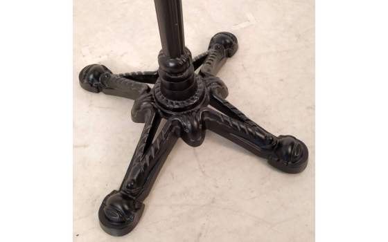 Mesa Velador Hierro Fundido Clasica Negra Serie Adiast