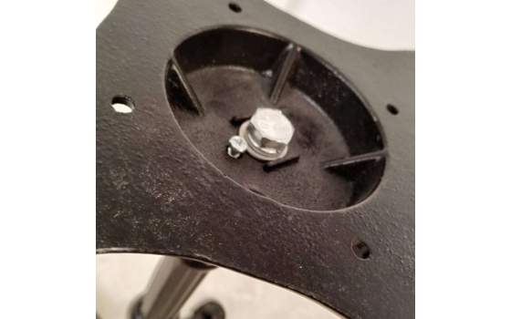 Mesa Velador Hierro Fundido Clasica Negra Serie Adiast