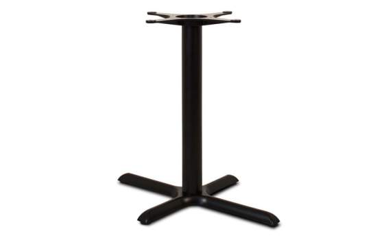 Mesa Velador Pata Aluminio Grande Negra Serie Adiast