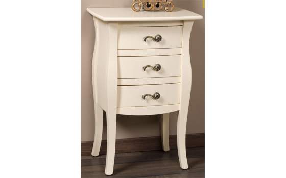 Mesilla 3 Cajones Formas Crema Design Mesilla 3 Cajones Formas Crema Design