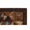 Mesilla 3 Cajones Industrial Vintage Madera Mango Serie Diamante