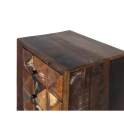 Mesilla 3 Cajones Industrial Vintage Madera Mango Serie Diamante