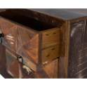 Mesilla 3 Cajones Industrial Vintage Madera Mango Serie Diamante