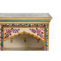 Mesilla Alta 2 Puertas Pintada a Mano Serie Boho