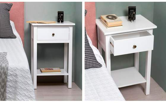 Mesilla Blanca 1 Cajon 1 Estante Actual Serie Arsic