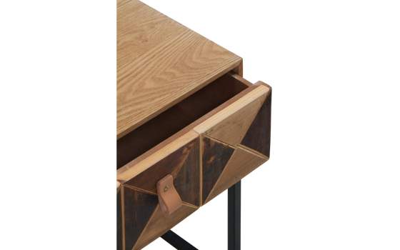 Mesilla de Noche 1 Cajon Tablas Recicladas Serie Aerts