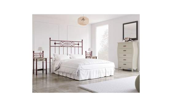 Mesilla noche Forja Madera Julia