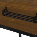 Mesilla Noche Rustica Industrial 1 Cajon Serie Faranta