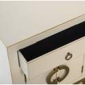 Mesilla Oriental Blanca Estilo Actual 1 Cajon Puertas Abrisl