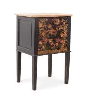 Mesita 3 Cajones Decorados Orientales Serie Batic