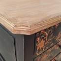 Mesita 3 Cajones Decorados Orientales Serie Batic
