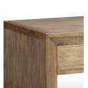 Mesita Auxiliar 1 Cajon Baja Colonial Serie Merapi