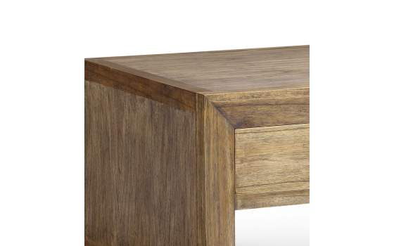 Mesita Auxiliar 1 Cajon Baja Colonial Serie Merapi