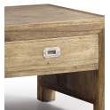 Mesita Auxiliar 1 Cajon Baja Colonial Serie Merapi