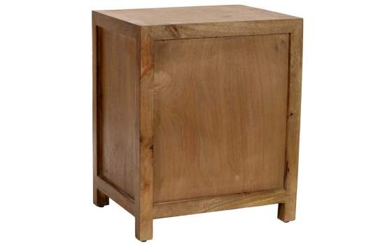 Mesita Colonial 3 Cajones Madera Maciza Serie Albre