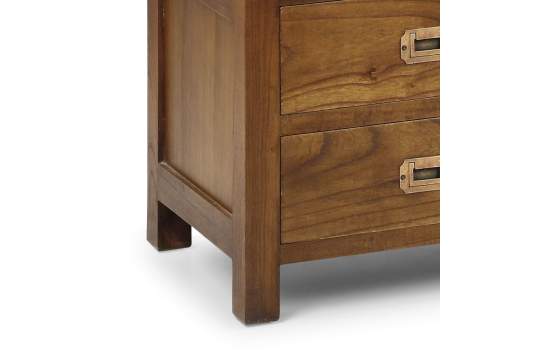 Mesita Colonial Star 2 Cajones y Estante