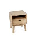 Mesita de Noche 1 Cajon Estilo Nordico Serie Scandi Mesita de Noche 1 Cajon Estilo Nordico Serie Scandi