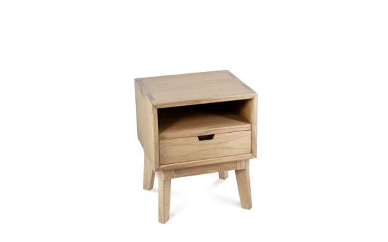 Mesita de Noche 1 Cajon Estilo Nordico Serie Scandi Mesita de Noche 1 Cajon Estilo Nordico Serie Scandi