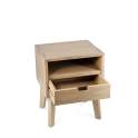 Mesita de Noche 1 Cajon Estilo Nordico Serie Scandi Mesita de Noche 1 Cajon Estilo Nordico Serie Scandi