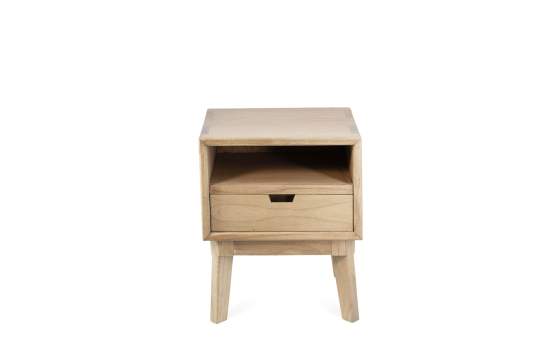 Mesita de Noche 1 Cajon Estilo Nordico Serie Scandi Mesita de Noche 1 Cajon Estilo Nordico Serie Scandi